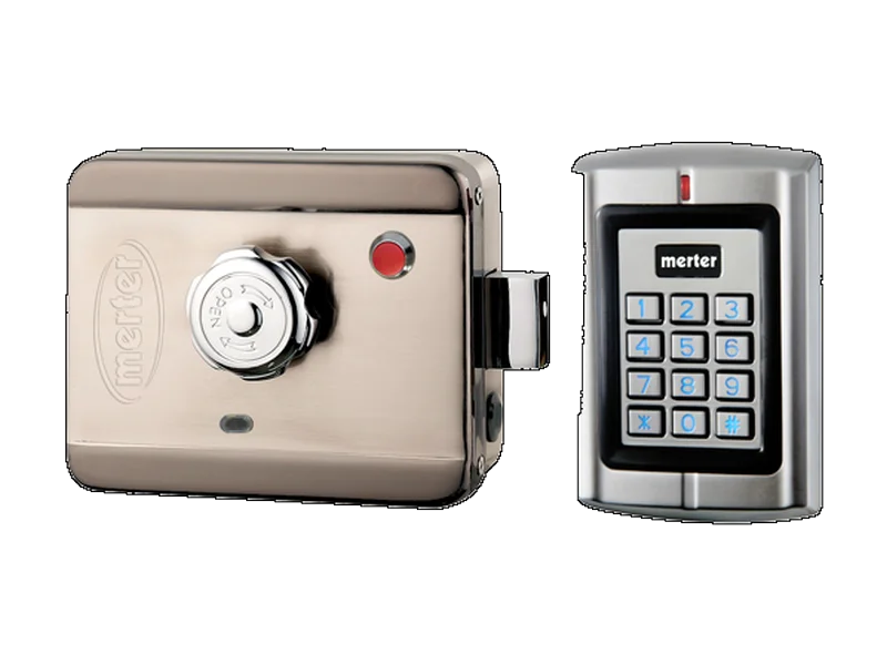 Merter akıllı kilit ve kol takımı kapı seti