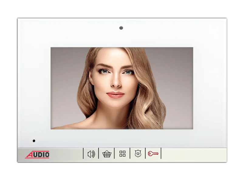 Audio beyaz kameralı iç ünite görüntülü diafon