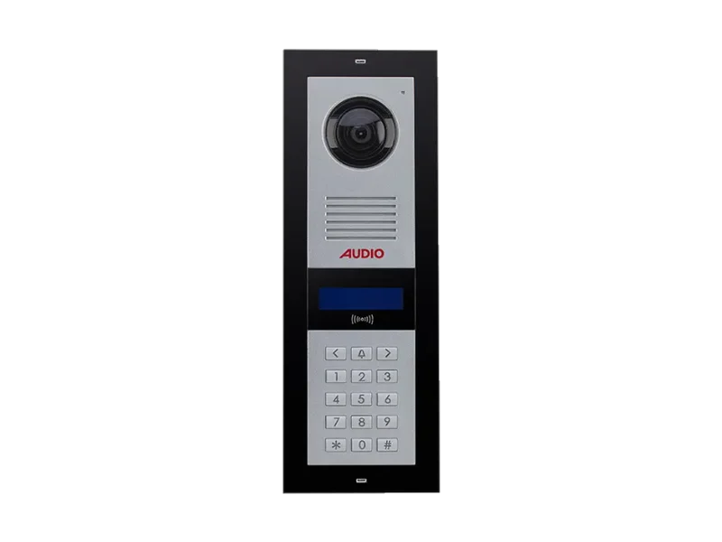 Audio dış ünite kapı paneli tuş takımlı görüntülü diafon