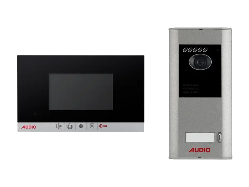 Audio görüntülü diafon iç ve dış ünite komple set