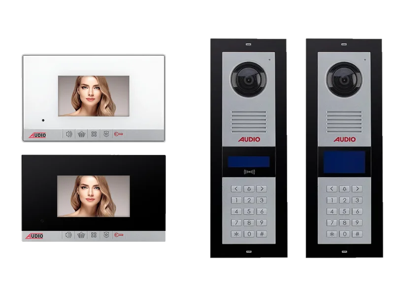 Audio görüntülü diafon ürün ailesi tüm modeller