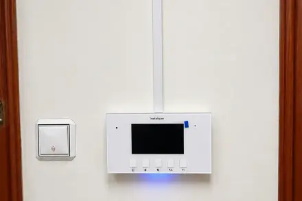 Daire içine monte edilen Netelsan KARVOX 4,3 inç görüntülü diafon monitörü, Beypazarı